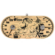 Термометр с гигрометром для бани и сауны Банная станция В парной 18048 в Москве купить