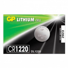 Батарейка литиевая GP Lithium CR1220 1 шт CR1220RA-7C5 (5) в Москве купить