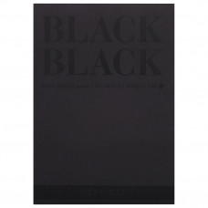 Скетчбук черный А4 Fabriano BlackBlack 20 листов, 300 г/м2, черная бумага 19100390
