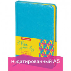 Ежедневник недатированный А5 Brauberg Rainbow 136 листов 111666 (2) в Москве