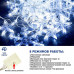 Электрическая гирлянда-занавес Winter Glade 126 ламп Холодный белый CC114 в Москве купить
