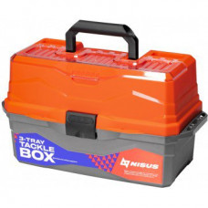 Ящик для снастей Nisus Tackle Box трехполочный оранжевый N-TB-3-O в Москве