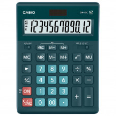 Калькулятор настольный Casio GR-12C-DG-W-EP 12 разрядов 250440 в Москве