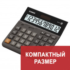 Калькулятор настольный Casio DH-12-BK-S-EP 12 разрядов 250386 в Москве купить