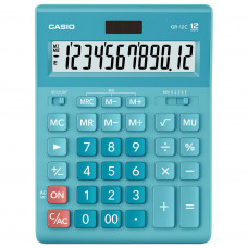Калькулятор настольный Casio GR-12C-LB-W-EP 12 разрядов 250441 (1) в Москве купить