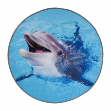 Коврик влаговпитывающий Vortex Velur Spa D60 см Дельфин 24299 в Москве купить
