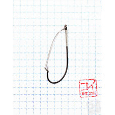 Крючок Koi Weedless Single Hook № 1/0 , BN, незацепляйка (10 шт.) KH5241-1/0BN в Москве