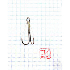 Крючок Koi Weedless Double Hook № 4 , BN, двойник незацепляйка (5 шт.) KH2325-4BN в Москве