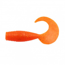 Твистер Yaman PRO Spry Tail, р.3 inch, цвет #03 - Carrot gold flake (уп. 8 шт.) YP-ST3-03 в Москве