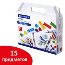 Набор для творчества Brauberg Arrt Box 15 предметов 880125 (1) в Москве купить