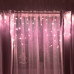 Электрогирлянда Vegas Бахрома 48 розовый LED ламп, 12 нитей, 8 режимов, 2*0,6 м, 220 v 55168 в Москве купить