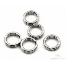 Заводное кольцо Namazu, цв. Cr, р. 1 ( d=11,5 mm), до 43 кг 10 шт N-FT-RA1 в Москве