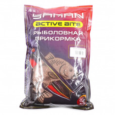 Прикормка Yaman Active Bite Плотва (карамель), цв. коричневый, 900 г Y-AB-10 в Москве купить