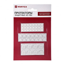 Протекторы защитные Vortex из ПВХ, d8 мм 24шт, d12 мм 14шт, d18 мм 8шт 24166 в Москве купить