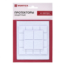 Протекторы защитные Vortex из фетра 22х22 мм, 30х30 мм, 110х130 мм 26002 в Москве купить