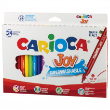 Фломастеры суперсмываемые Carioca Joy 24 цвета 40615/150108 (2)