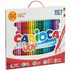 Фломастеры суперсмываемые Carioca Joy 30 цветов 60 шт 41015/151912 (1)