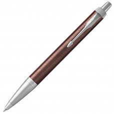 Ручка шариковая Parker IM Premium Brown CT с гравировкой 1931679