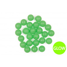 Бусина Higashi B8 Light Green Glow 8мм 25 шт в Москве купить