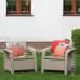 Кресла садовые Corfu II Duo 17197993C (2 шт) в Москве купить