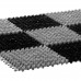 Грязезащитный коврик Vortex Травка 42х56 см черно-серый 23005 в Москве купить