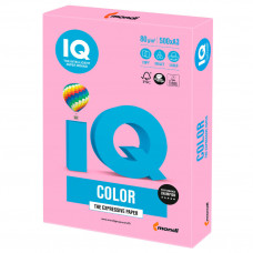 Бумага цветная для принтера IQ Color А3, 80 г/м, 500 листов, розовая, NEOPI
