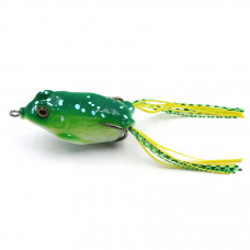 Лягушка-незацепляйка Namazu FROG, 55 мм, 8 г, цвет 12, YR Hooks (BN) #2 N-F55-8-12