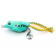 Лягушка-незацепляйка Namazu FROG с лепестком, 55 мм, 10 г, цвет 05, YR Hooks (BN) #1 N-FP55-10-05