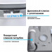 Биотуалет Lupmex белый с серым с индикатором 79002 в Москве купить